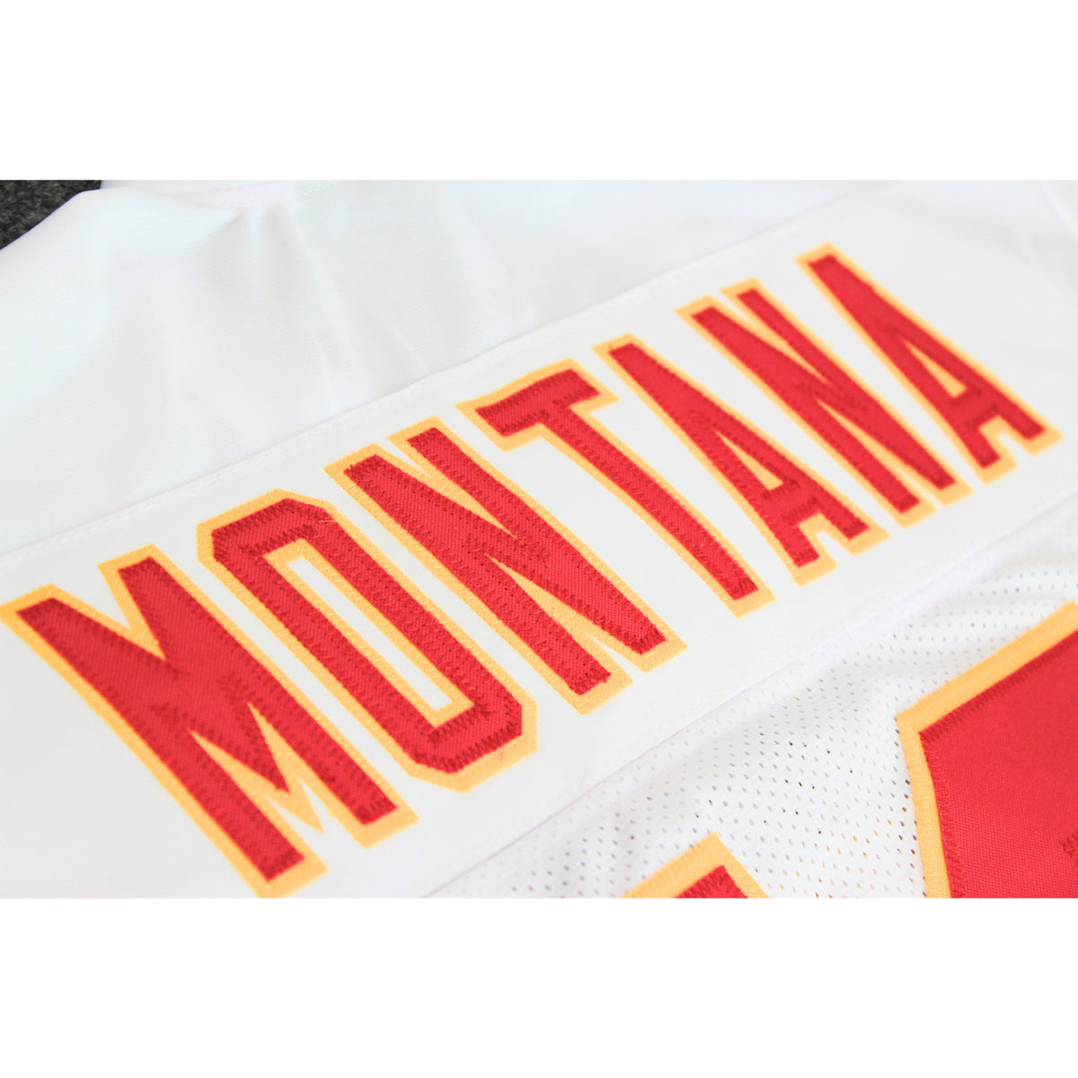 Joe Montana Jersey White Kansas City | Unisex Adult Sizes S-5XL Unsigned Custom Sewn Stitched
