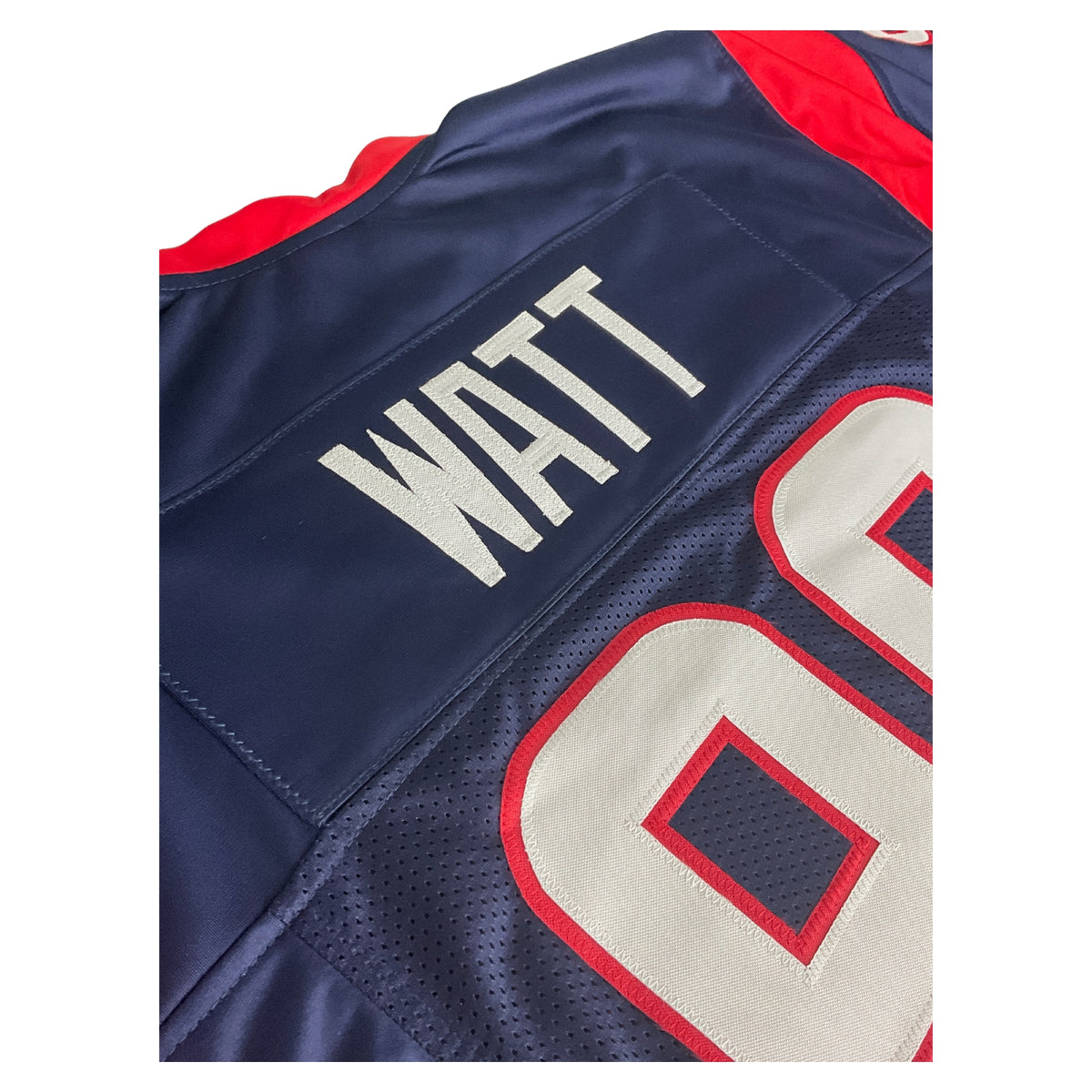 JJ J.J. Watt Jersey Blue Houston | Unisex Adult Sizes S-5XL Unsigned Custom Sewn Stitch