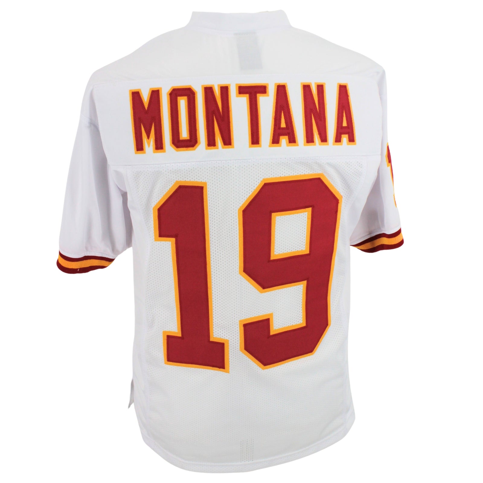 Joe Montana Jersey White Kansas City | Unisex Adult Sizes S-5XL Unsigned Custom Sewn Stitched