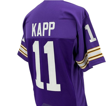 Joe Kapp Jersey Purple Minnesota | M-5XL Custom Sewn Stitch
