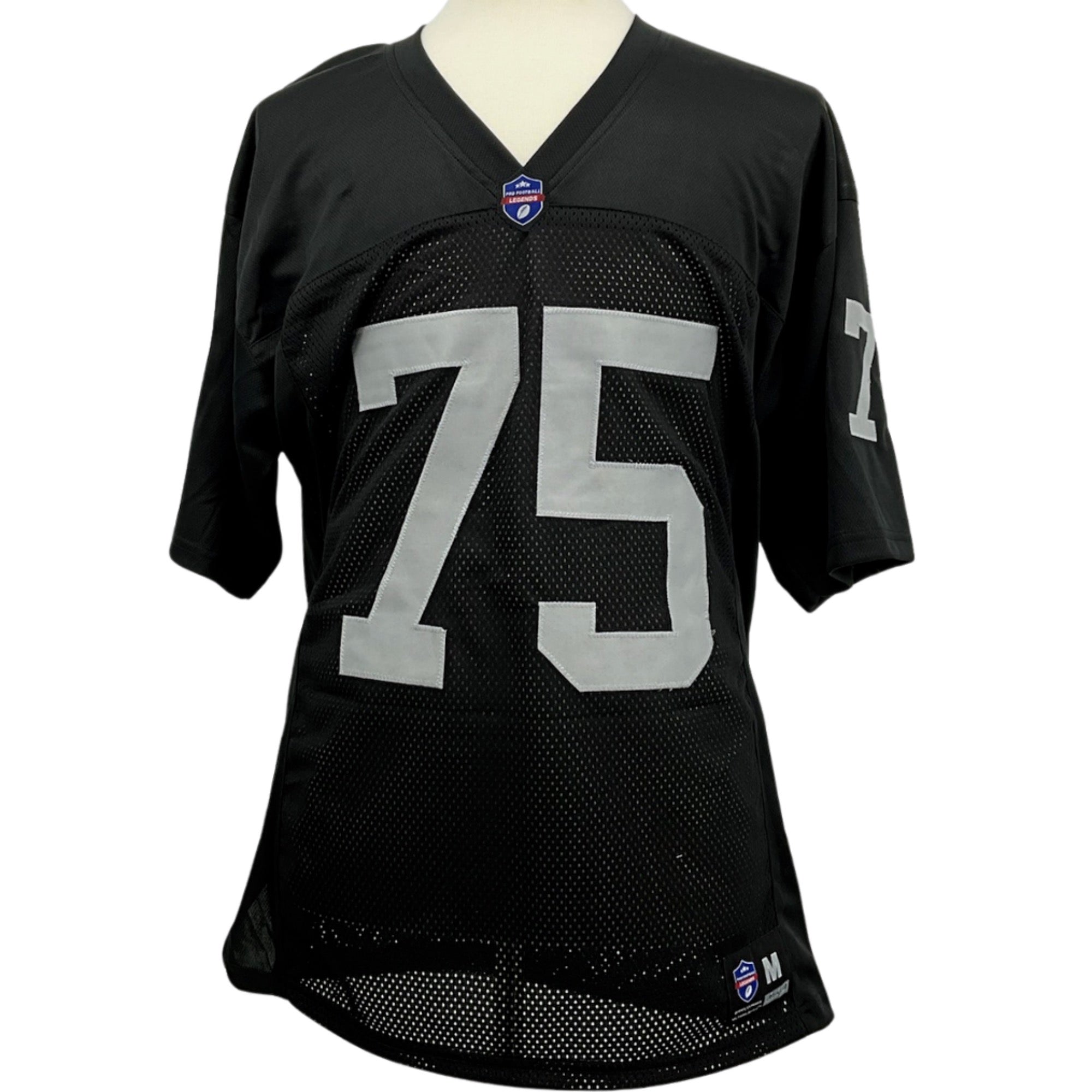 Howie Long Jersey Black Oakland | S-5XL Custom Sewn Stitched