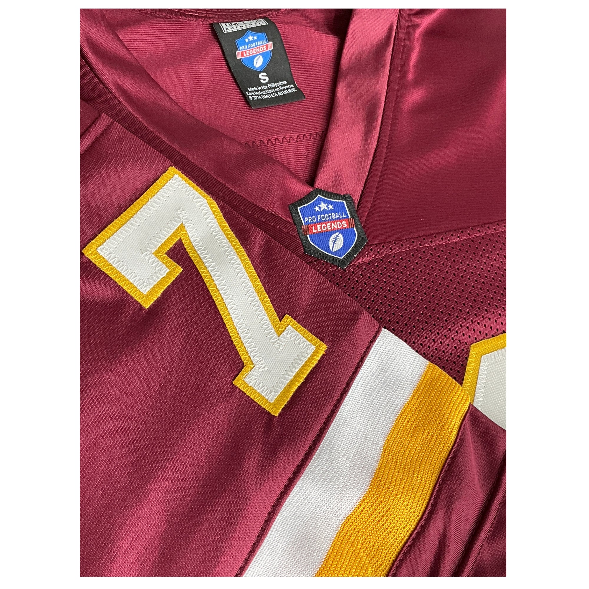 Dexter Manley Jersey Burgundy Washington | Unisex Adult Sizes S-5XL Unsigned Custom Sewn Stitched