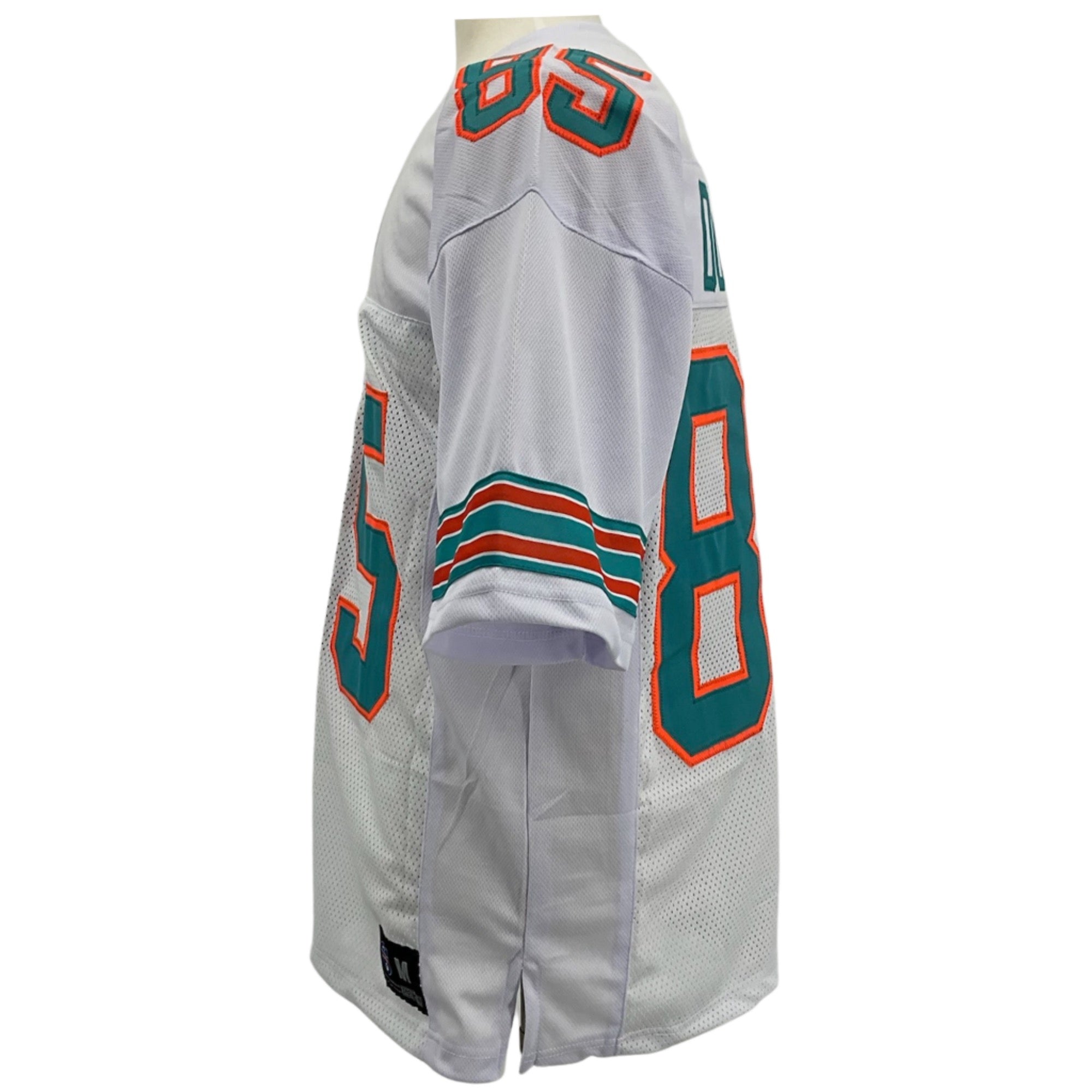 Mark Duper Jersey White Miami M-5XL Custom Sewn Stitched