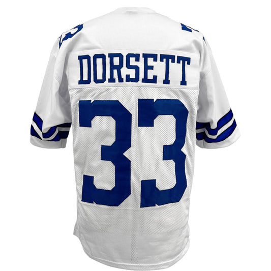 Tony Dorsett Jersey White Dallas | S-5XL Unsigned Custom Sewn Stitched