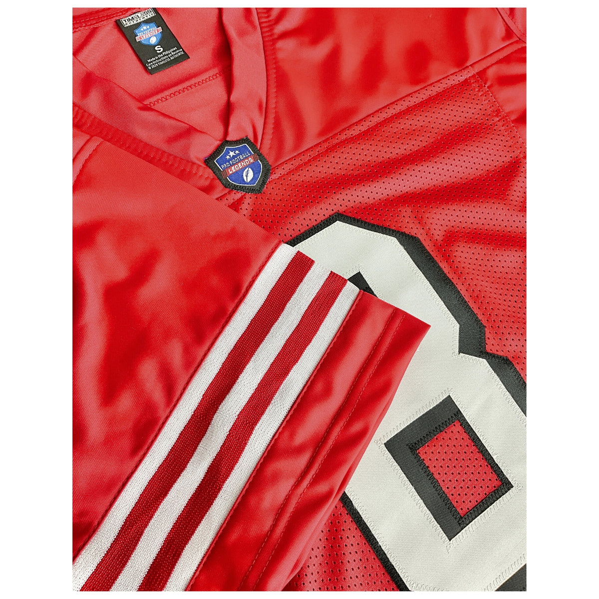 Steve Young Jersey Red w/ Drop Shadow San Francisco | Unisex Adult Sizes S-5XL Unsigned Custom Sewn Stitched