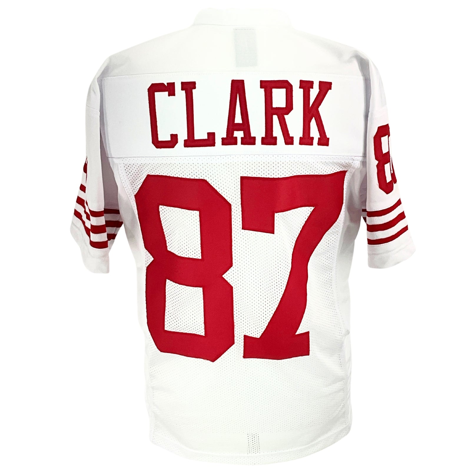 Dwight Clark Jersey White San Francisco | Unisex Adult Sizes S-5XL Unsigned Custom Sewn Stitched