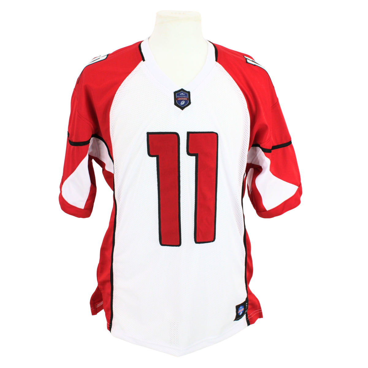 Larry Fitzgerald Jersey White Red Arizona | Unisex Adult Sizes S-5XL Unsigned Custom Sewn Stitched