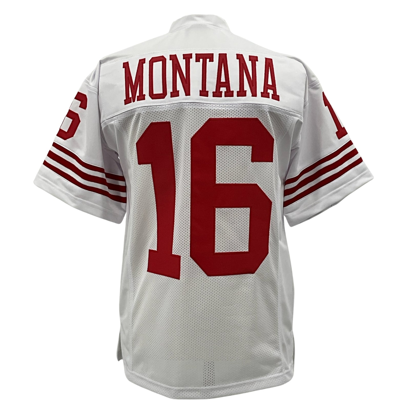 Joe Montana Jersey White San Francisco | M-5XL Custom Sewn Stitched