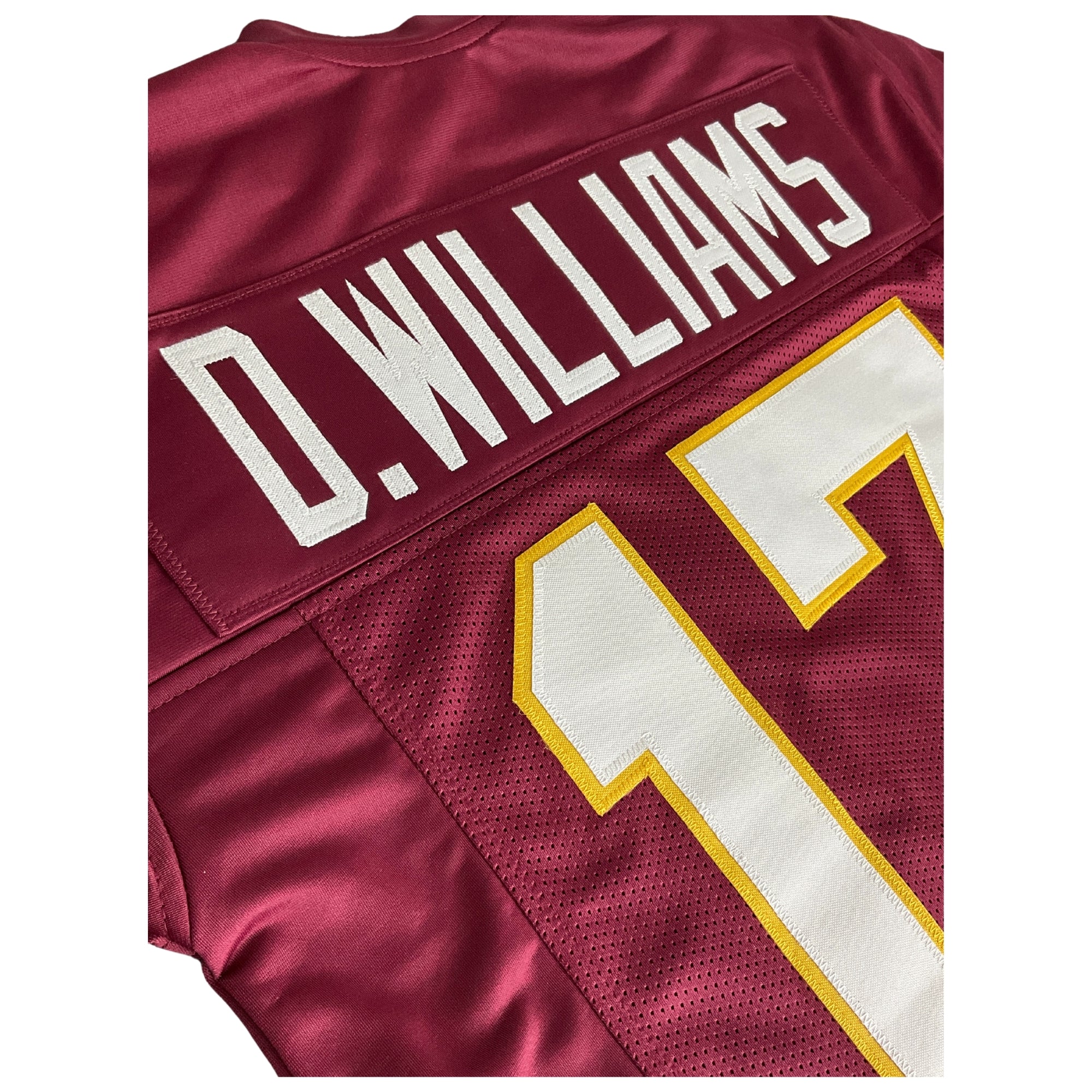 Doug Williams Jersey Burgundy Washington | Unisex Adult Sizes S-5XL Unsigned Custom Sewn Stitched