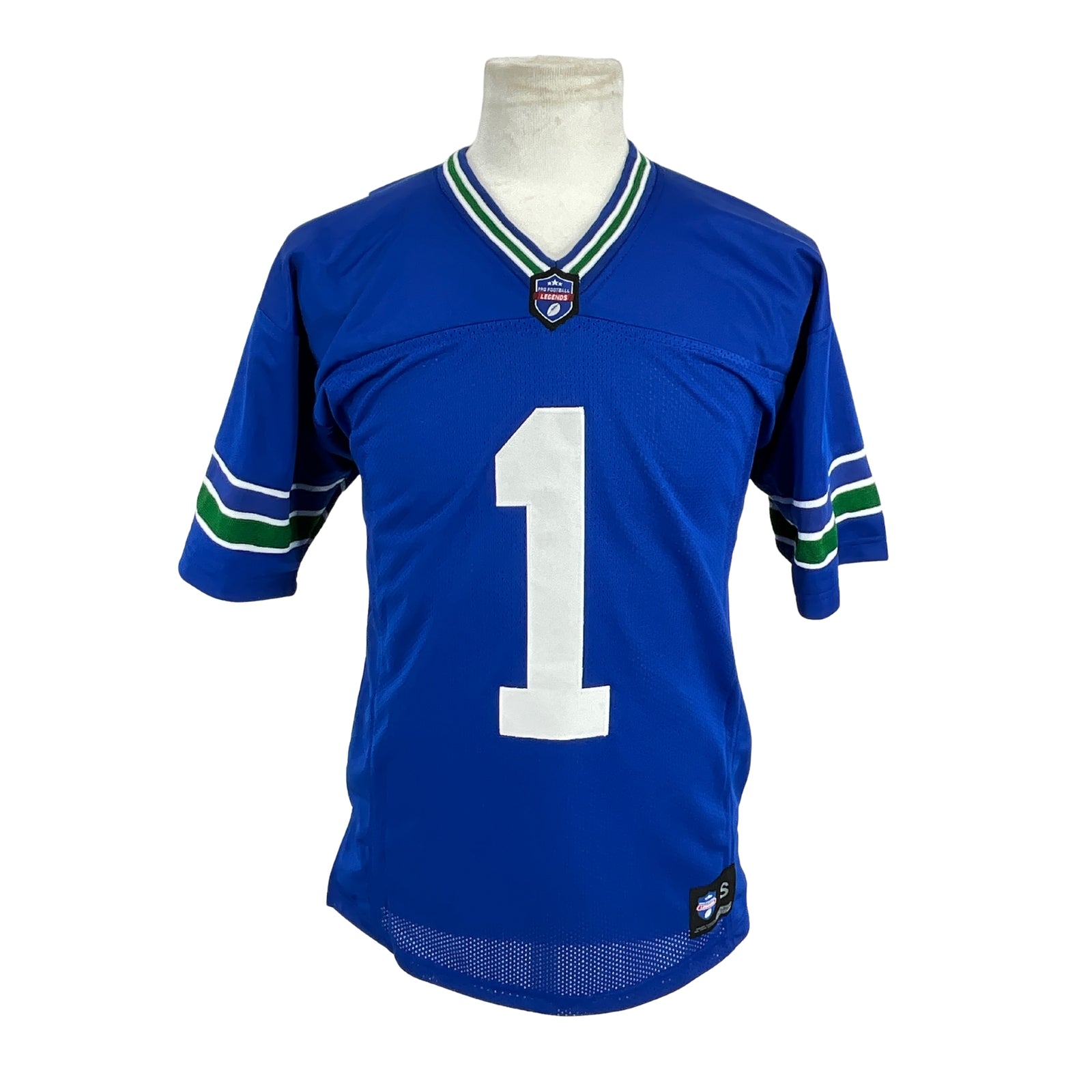 Warren Moon Jersey Blue Seattle | Unisex Adult Sizes S-5XL Unsigned Custom Sewn Stitched