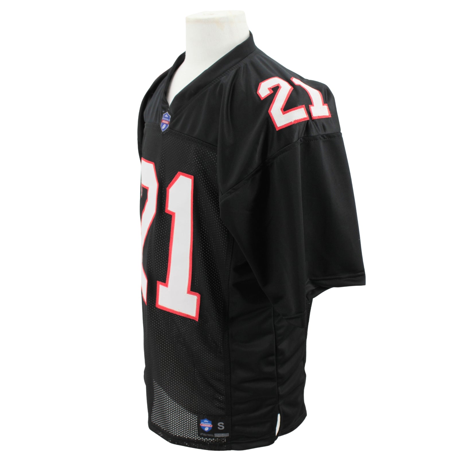 Deion Sanders Jersey Black Atlanta |  Unisex Adult Sizes S-5XL Unsigned Custom Sewn Stitched