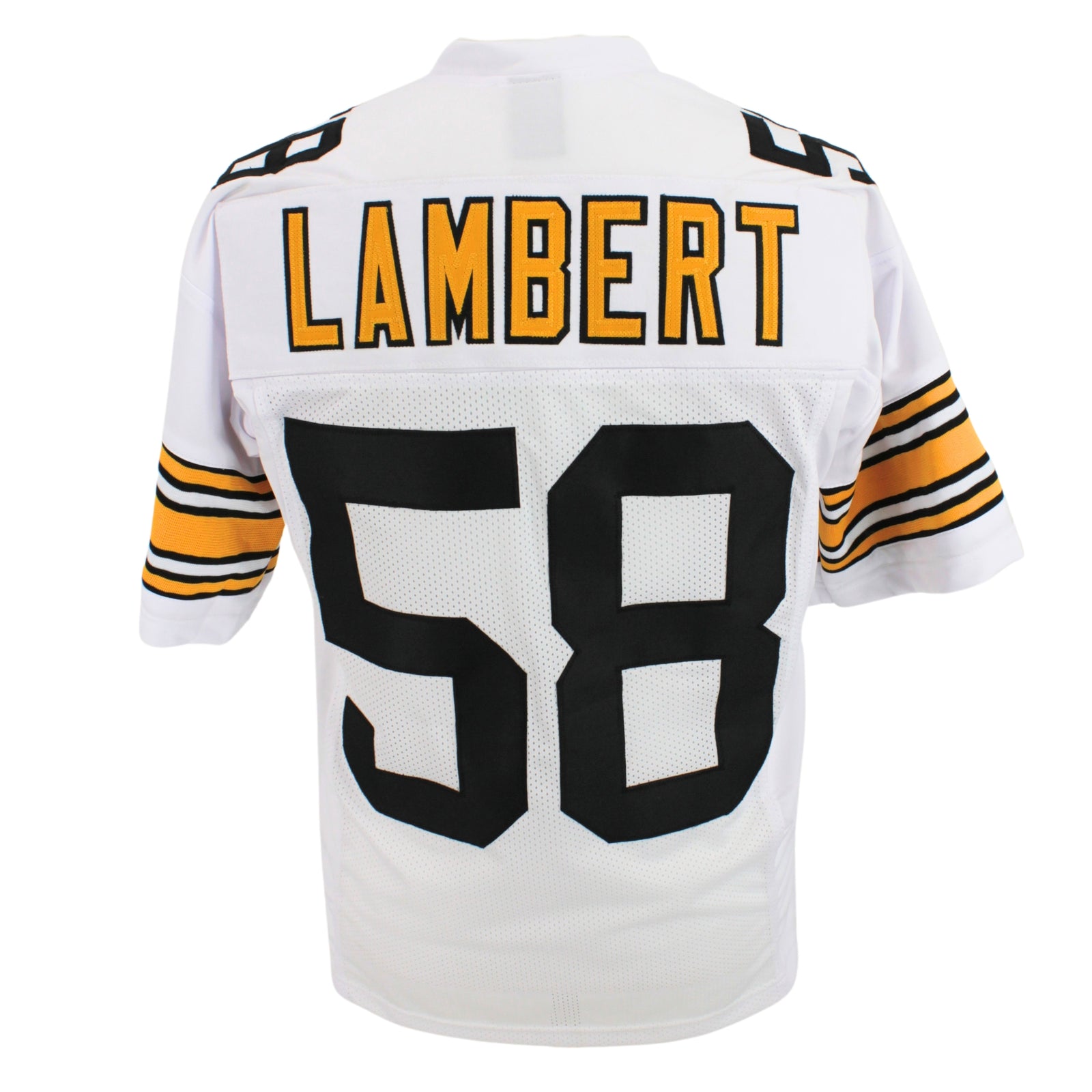 Jack Lambert Jersey Old Number White Pittsburgh | Unisex Adult Sizes S-5XL Unsigned Custom Sewn Stitched