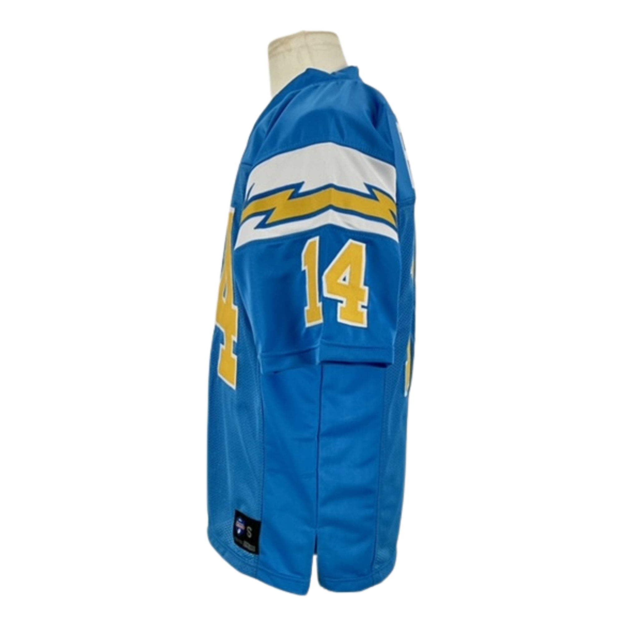 Dan Fouts Jersey Powder Blue Yellow Number San Diego | Unisex Adult Sizes S-5XL Unsigned Custom Sewn Stitched