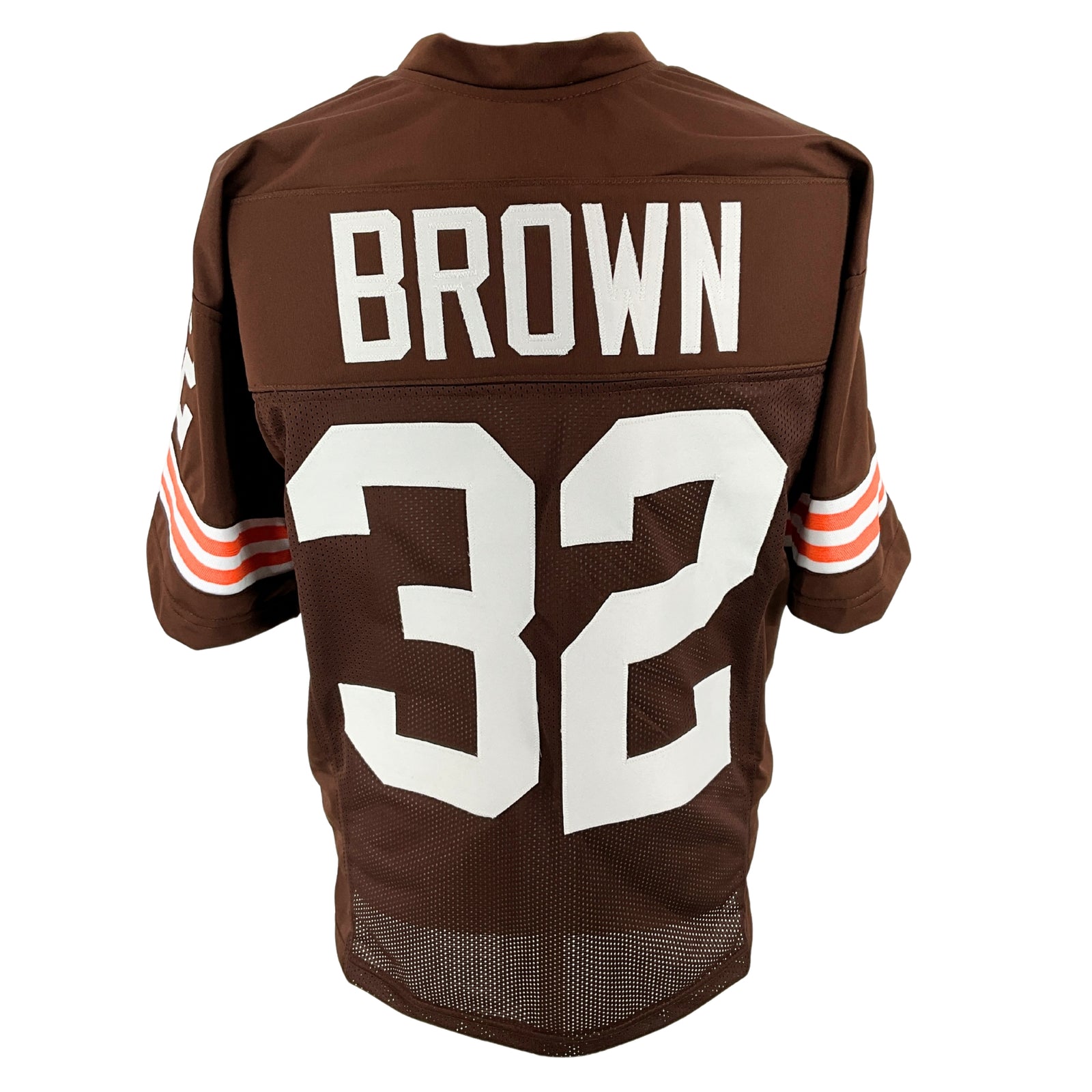 Jim Brown Jersey Brown Cleveland | Unisex Adult Sizes S-5XL Unsigned Custom Sewn Stitched