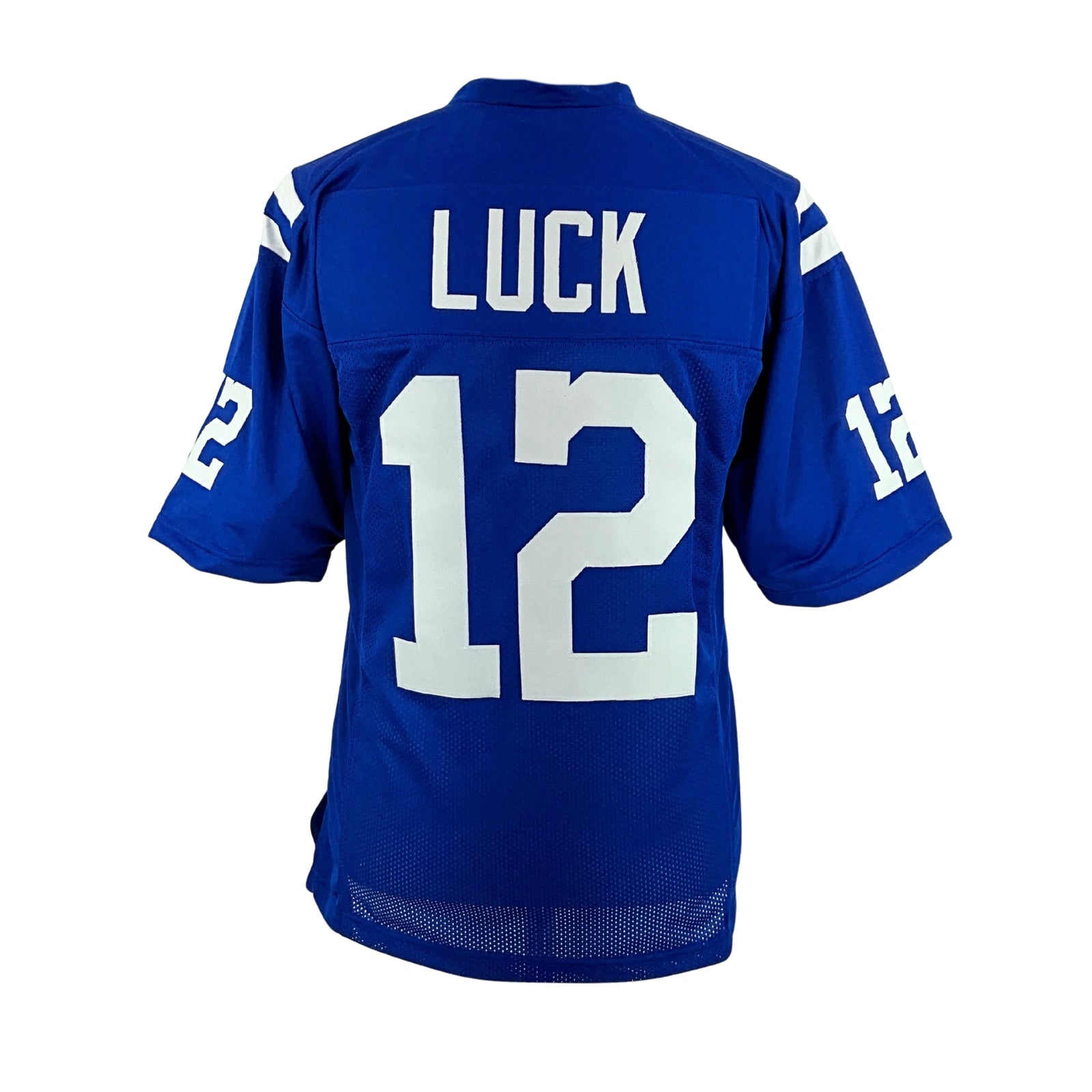 Andrew Luck Jersey Blue Indianapolis | Unisex Adult Sizes S-5XL Unsigned Custom Sewn Stitched
