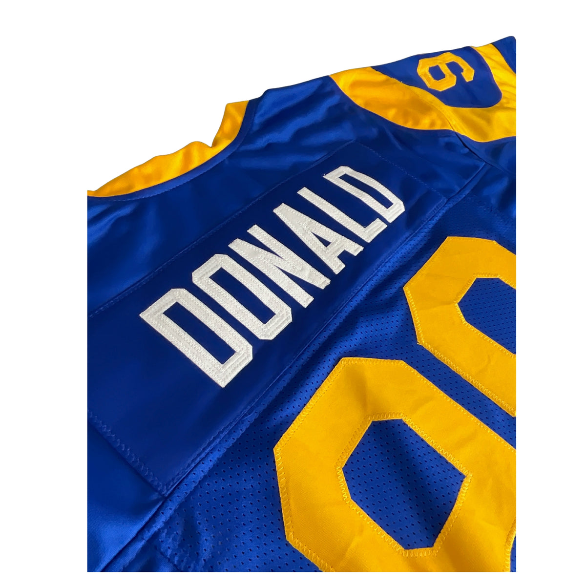 Aaron Donald Jersey Blue Los Angeles | Adult Unisex S-5XL Unsigned Custom Sewn Stitched