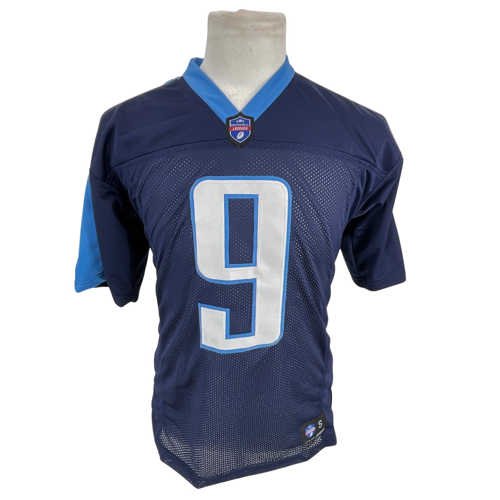 Steve McNair Jersey Navy Blue Tennessee | Unisex Adult Sizes S-5XL Unsigned Custom Sewn Stitched