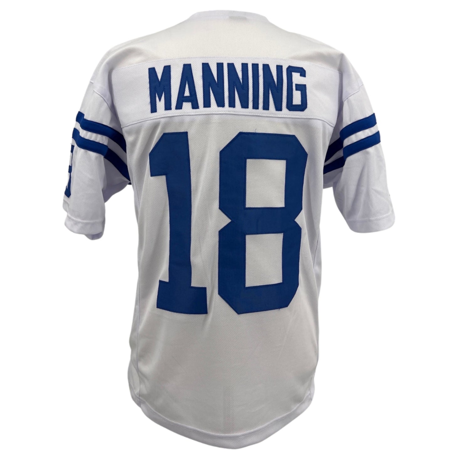 Peyton Manning Jersey White Indianapolis | Unisex Adult Sizes S-5XL Unsigned Custom Sewn Stitched