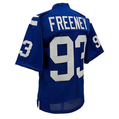 Dwight Freeney Jersey Blue Indianapolis | S-5XL Unsigned Custom Sewn Stitched