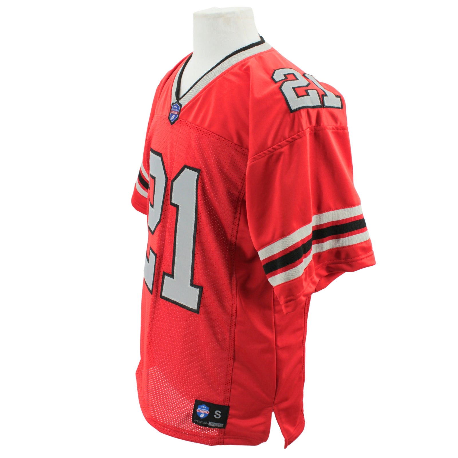Deion Sanders Jersey Red Atlanta |  Unisex Adult Sizes S-5XL Unsigned Custom Sewn Stitched