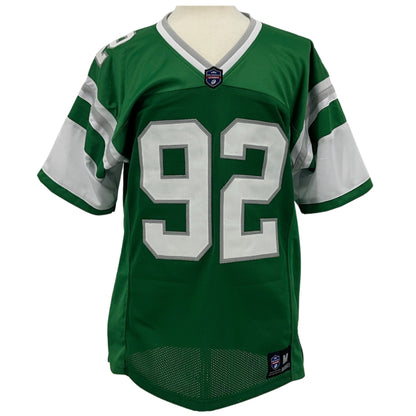 Reggie White Jersey Green Philadelphia S-5XL Custom Sewn Stitched