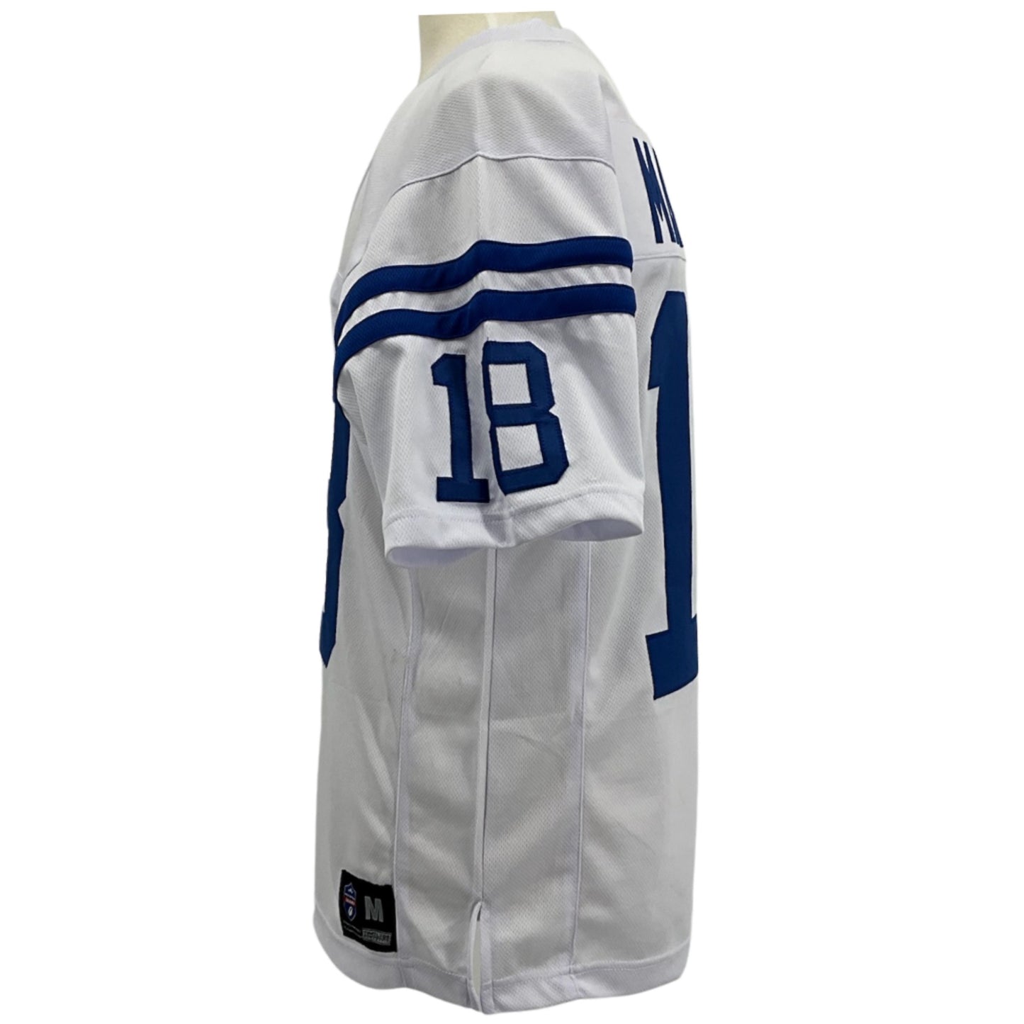 Peyton Manning Jersey White Indianapolis | Unisex Adult Sizes S-5XL Unsigned Custom Sewn Stitched