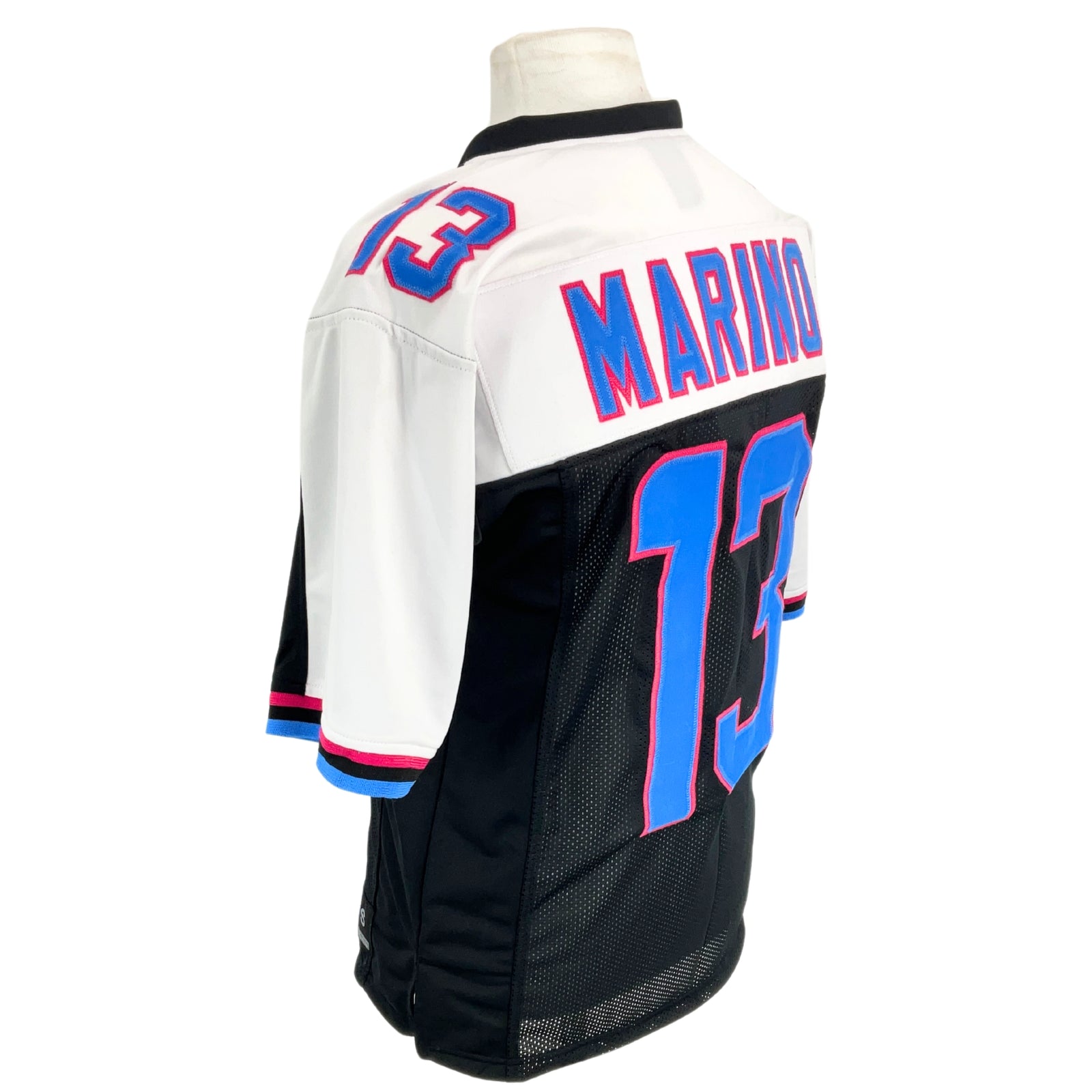 Dan Marino Jersey Black White Miami | Unisex Adult Sizes S-5XL Unsigned Custom Sewn Stitched