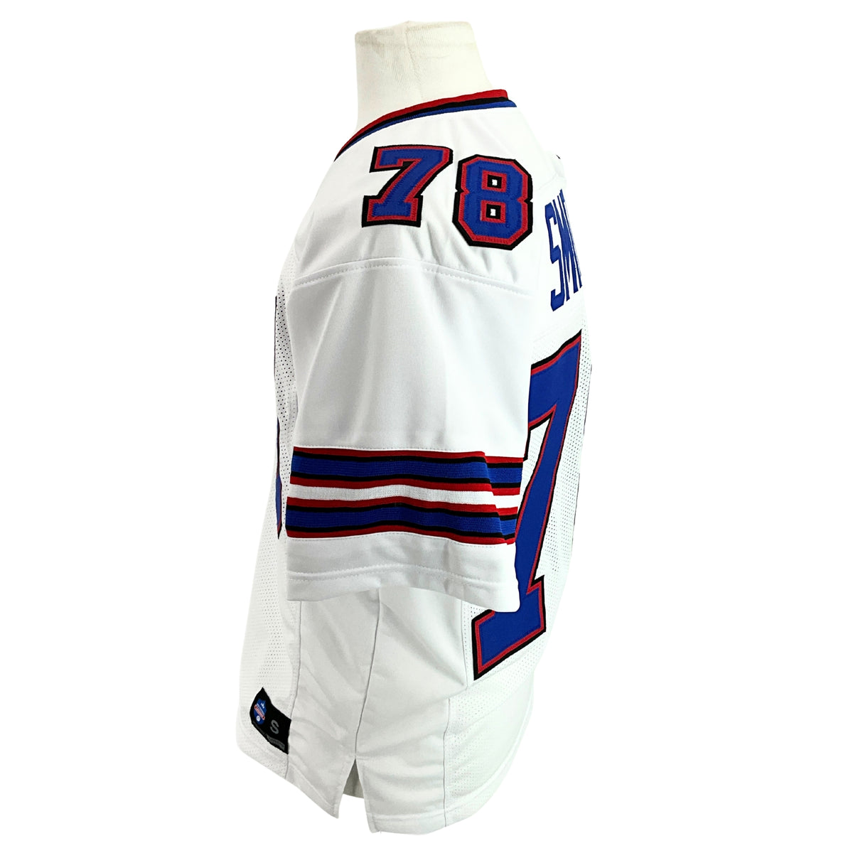 Bruce Smith Jersey White Buffalo | Unisex Adult Sizes S-5XL Unsigned Custom Sewn Stitched