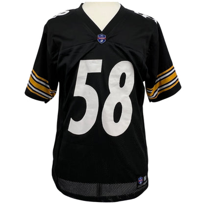 Jack Lambert Jersey Modern Number Black Pittsburgh M-3XL Sewn Stitch