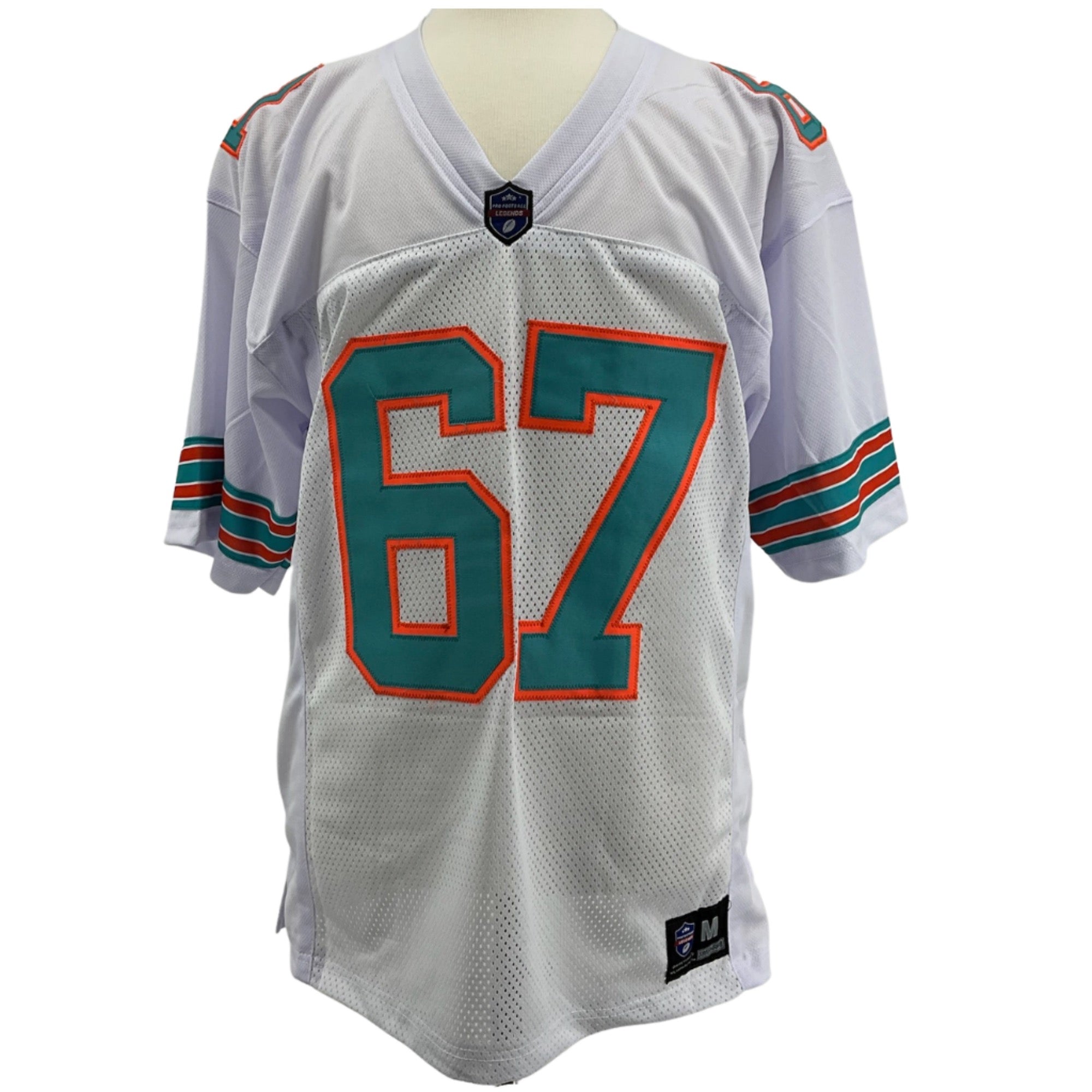 Bob Kuechenberg Jersey White Miami M-5XL Custom Sewn Stitched