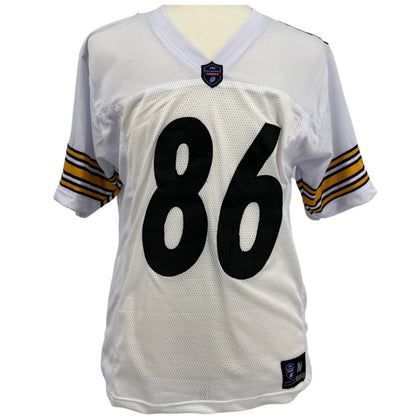 Hines Ward Jersey Modern Number White Pittsburgh M-5XL Custom Sewn Stitched