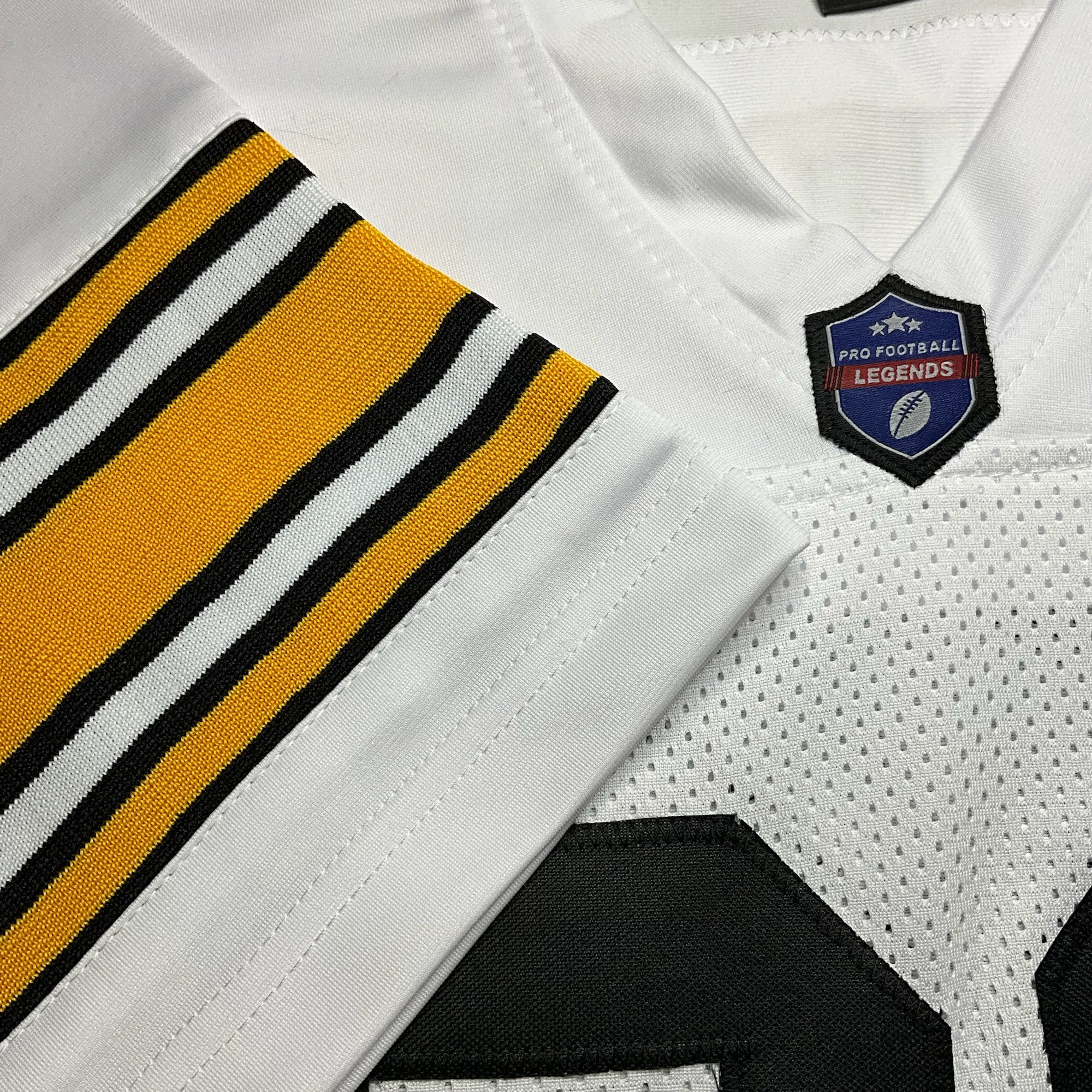 Franco Harris Jersey Old Number White Pittsburgh | S-5XL Custom Sewn Stitch