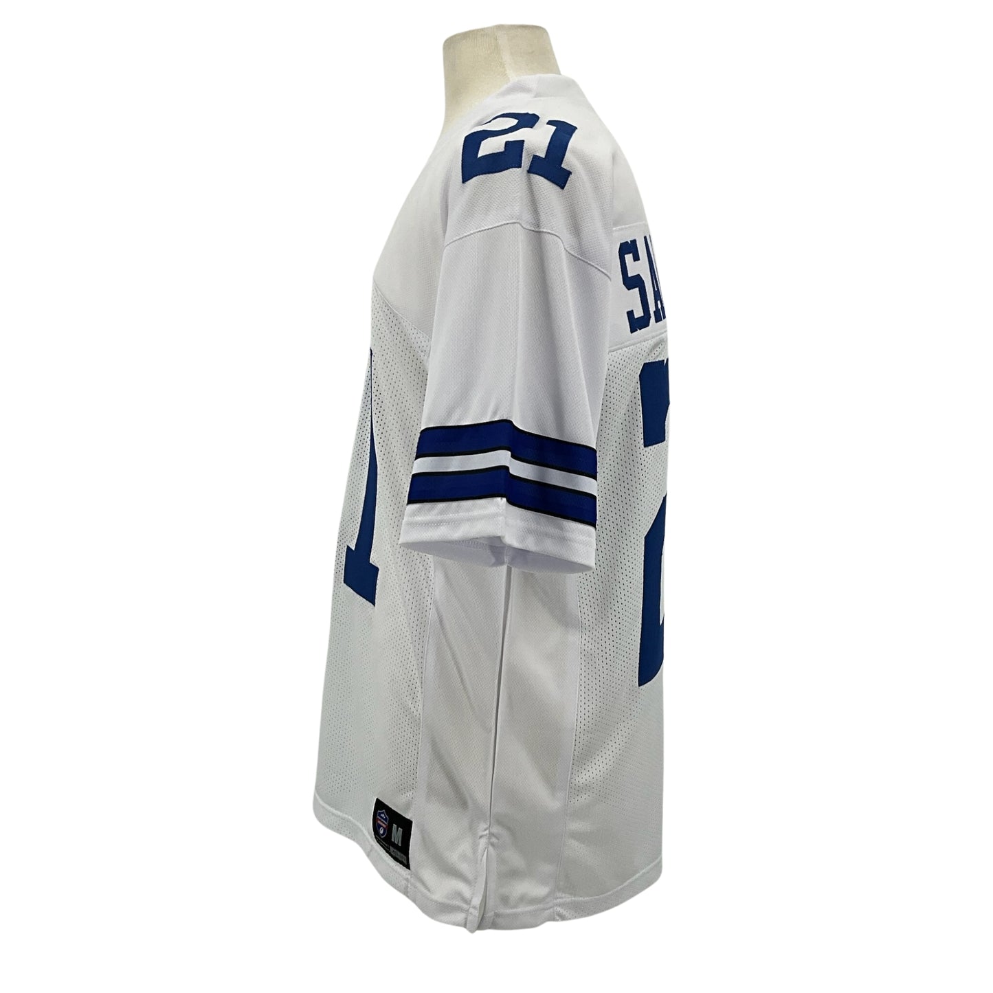 Deion Sanders Jersey White Dallas | S-5XL Unsigned Custom Sewn Stitched