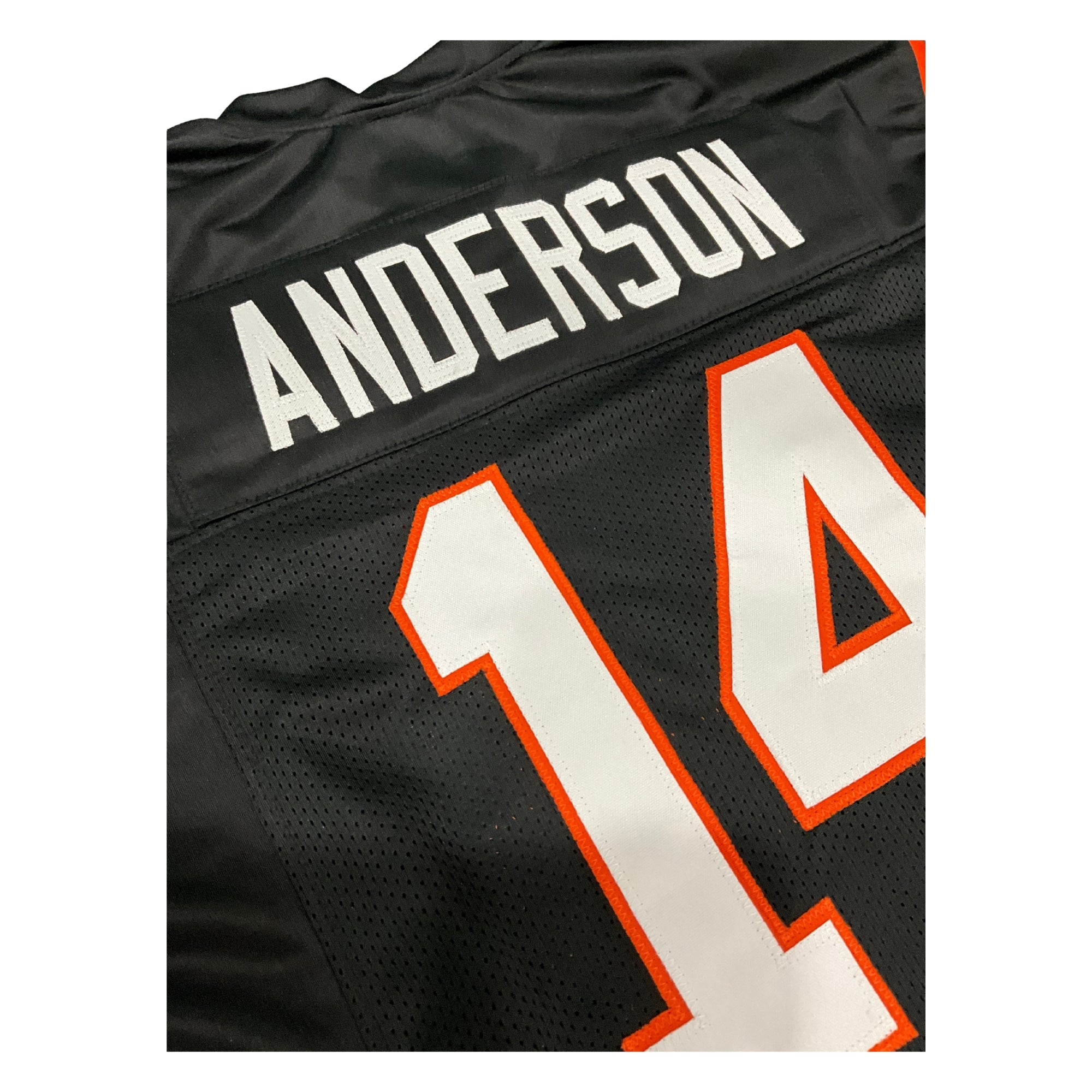 Ken Anderson Jersey Black Cincinnati | S-5XL Unsigned Custom Sewn Stitched