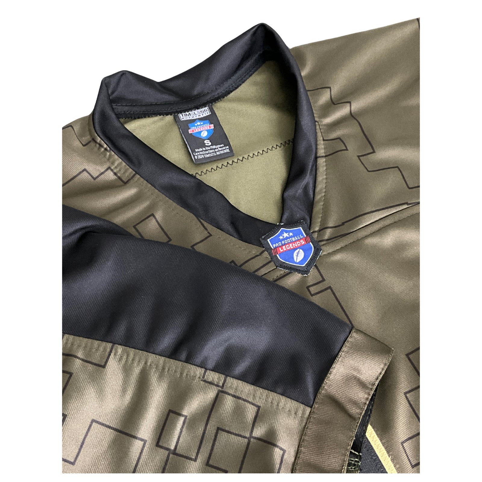 Walter Payton Jersey Olive Name Plate Camo Chicago | Unisex Adult Sizes S-5XL Unsigned Sewn Stitched