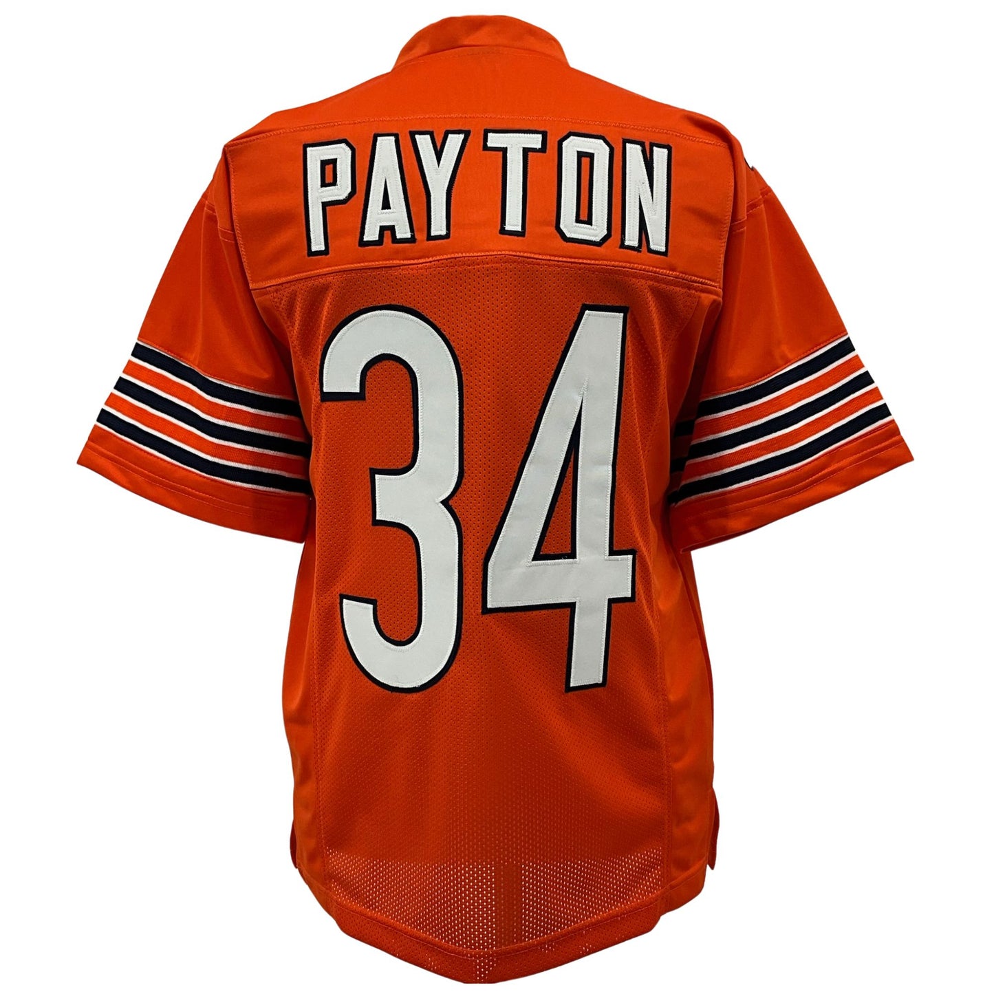 Walter Payton Jersey Orange Chicago | S-5XL Unsigned Custom Sewn Stitched