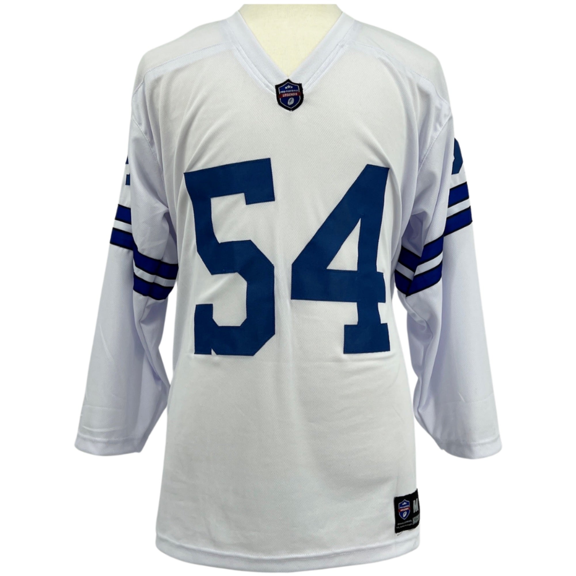 Randy White Jersey L/S White Dallas M-5XL Custom Sewn Stitched