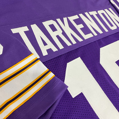 Fran Tarkenton Jersey Purple Minnesota | S-5XL Unsigned Custom Sewn Stitch