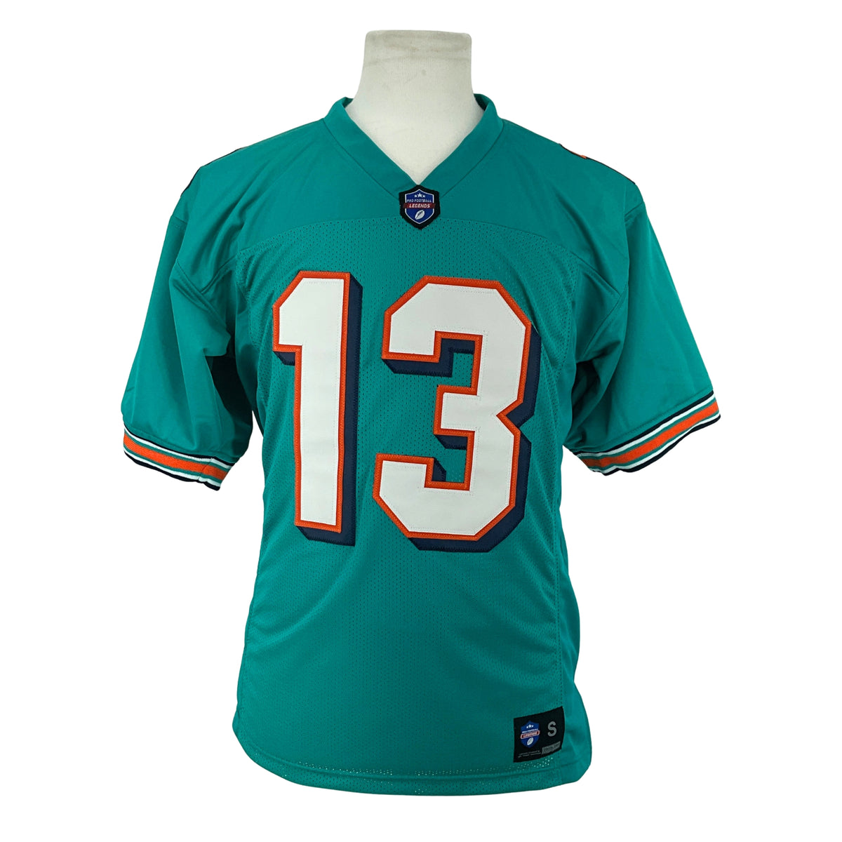 Dan Marino Jersey Aqua Drop Shadow Miami | Unisex Adult Sizes S-5XL Unsigned Custom Sewn Stitched