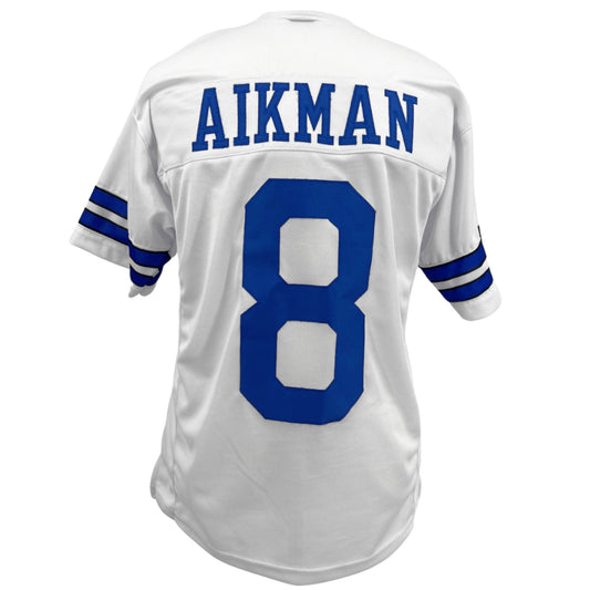 Troy Aikman Jersey White Dallas | M-5XL Custom Sewn Stitched