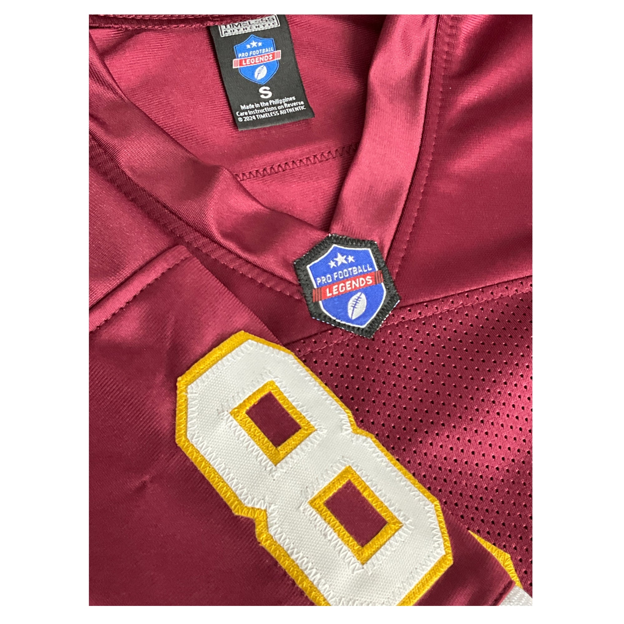 Art Monk Jersey Burgundy Washington | Unisex Adult Sizes S-5XL Unsigned Custom Sewn Stitched