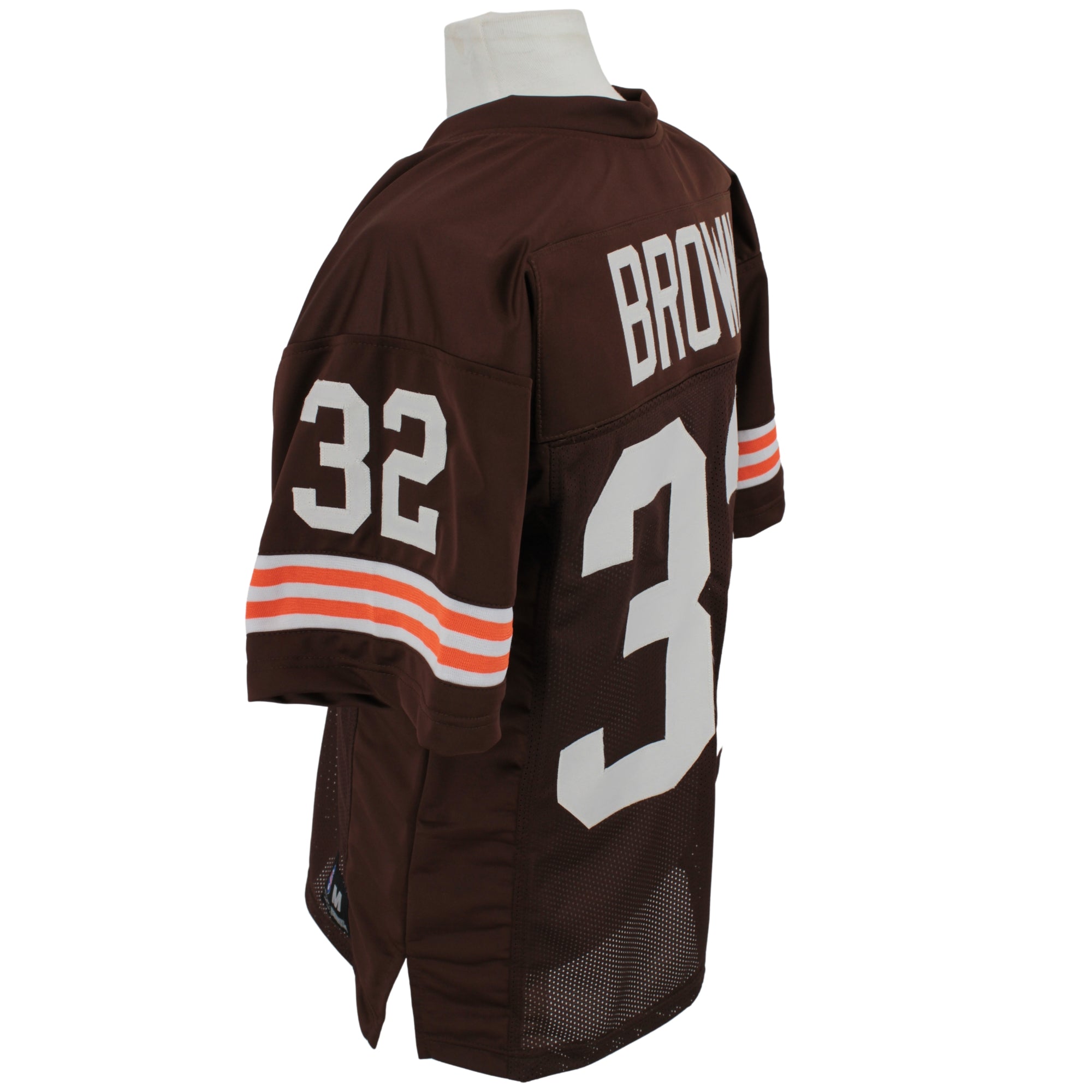 Jim Brown 2-Tone Color (see image 4) Brown Jersey Cleveland | M-5XL Custom Stitch