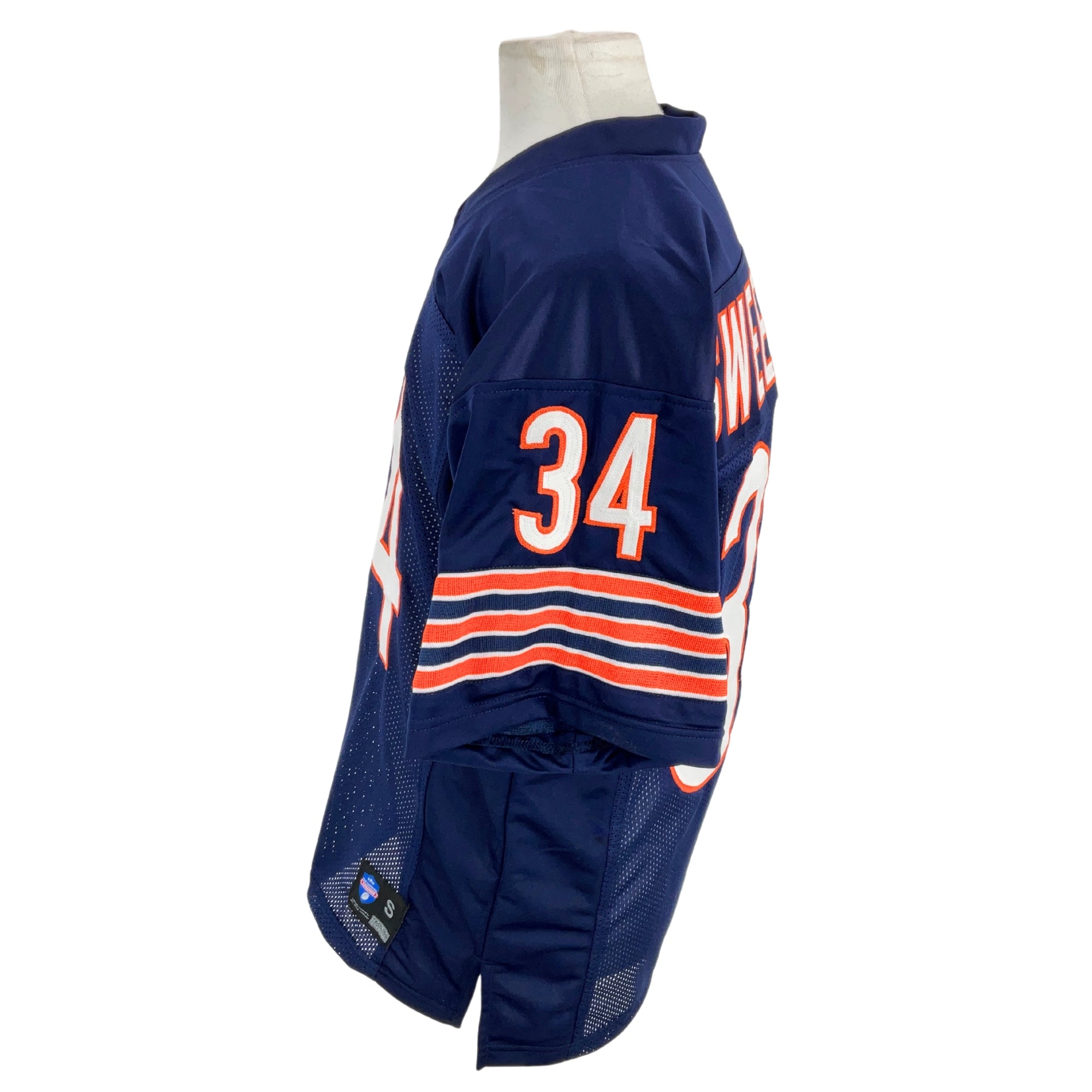 Walter Payton Jersey Blue "Sweetness" Chicago | Unisex Adult Sizes S-5XL Unsigned Custom Sewn Stitched