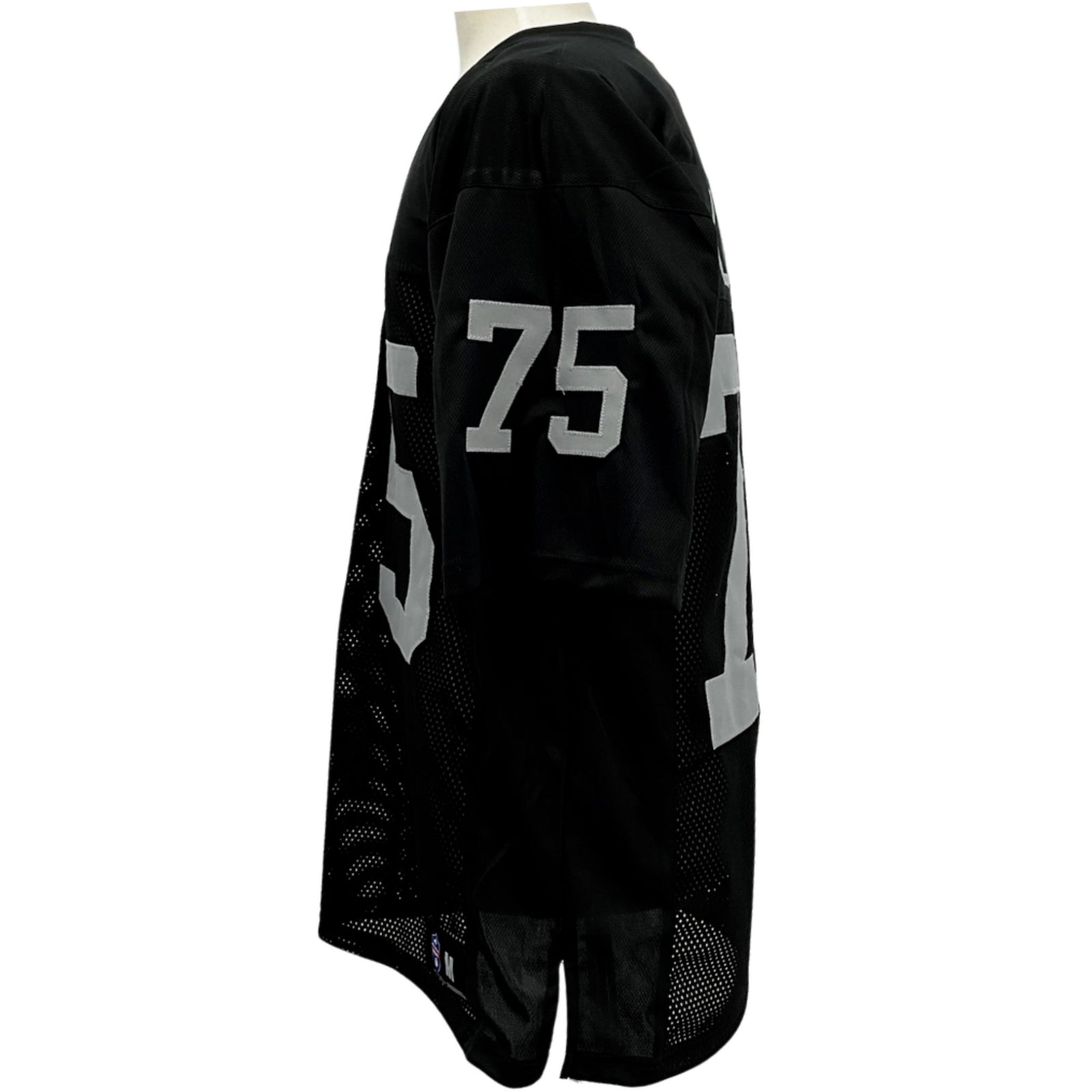 Howie Long Jersey Black Oakland | Unisex Adult Sizes S-5XL Unsigned Custom Sewn Stitched