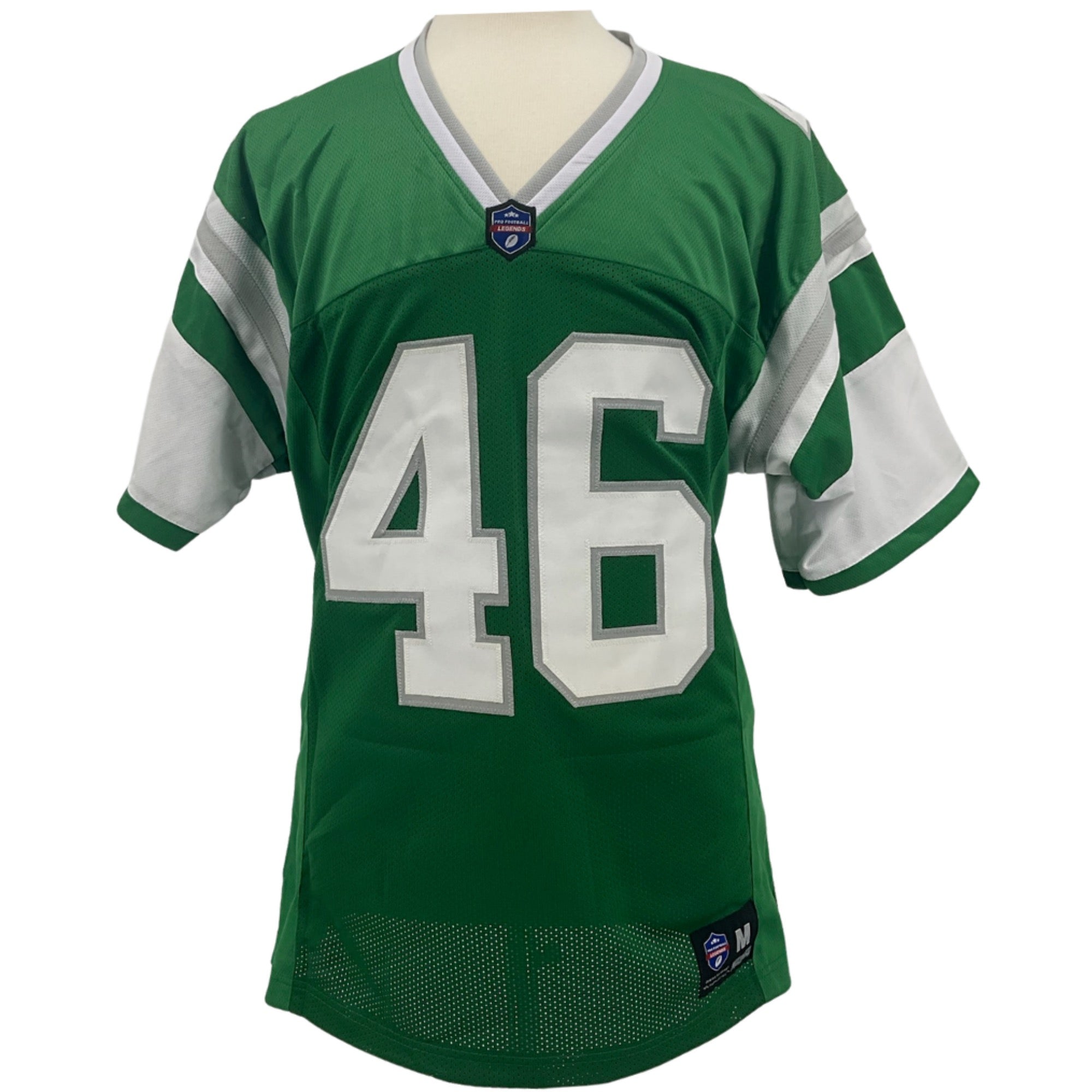 Herman Edwards Jersey Green Philadelphia | S-5XL Unsigned Custom Sewn Stitched