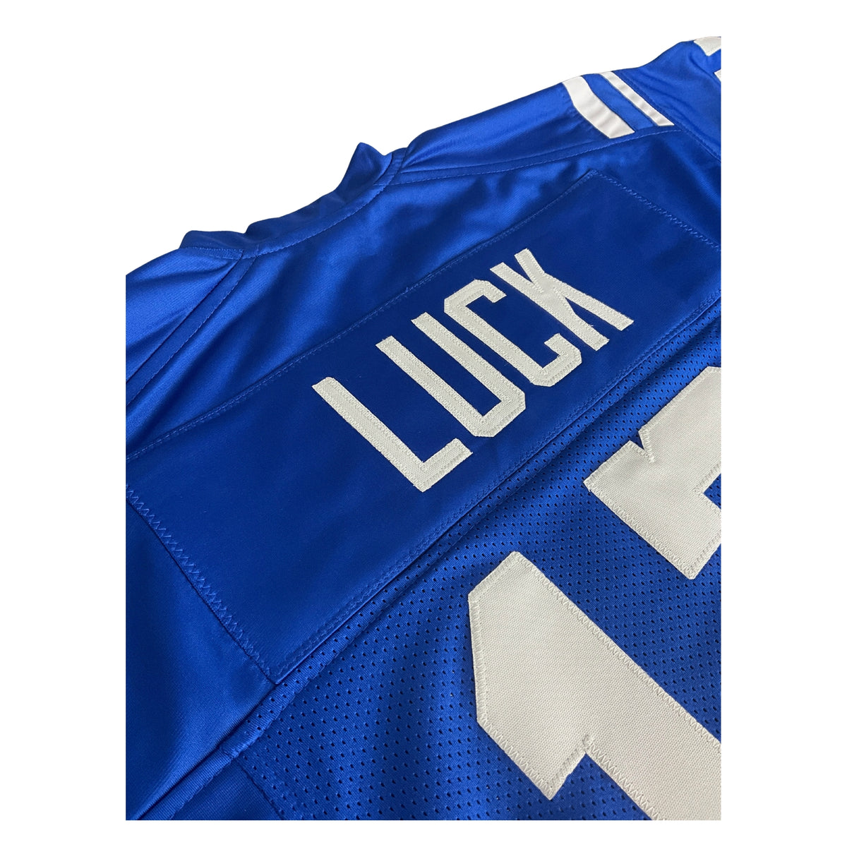 Andrew Luck Jersey Blue Indianapolis | Unisex Adult Sizes S-5XL Unsigned Custom Sewn Stitched