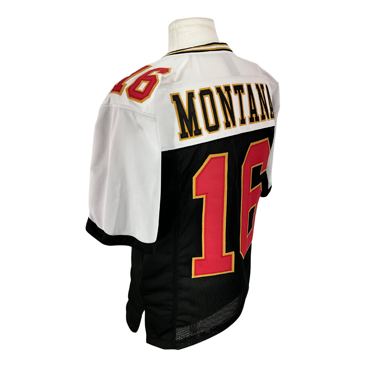 Joe Montana Jersey Black and White San Francisco | Unisex Adult Sizes S-5XL Unsigned Custom Sewn Stitched