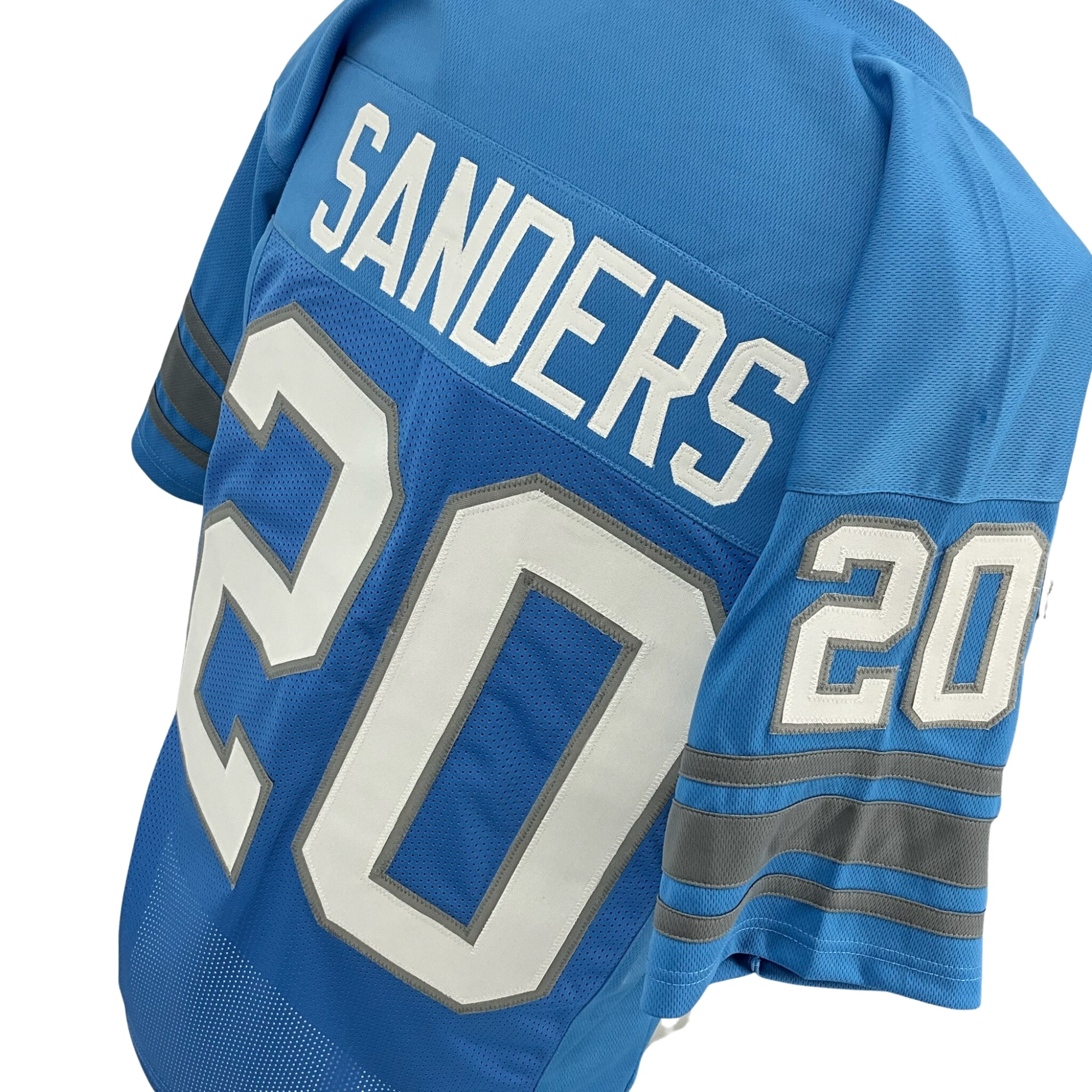 Barry Sanders Jersey Honolulu Blue Detroit | Unisex Adult Sizes S-5XL Unsigned Custom Sewn Stitched