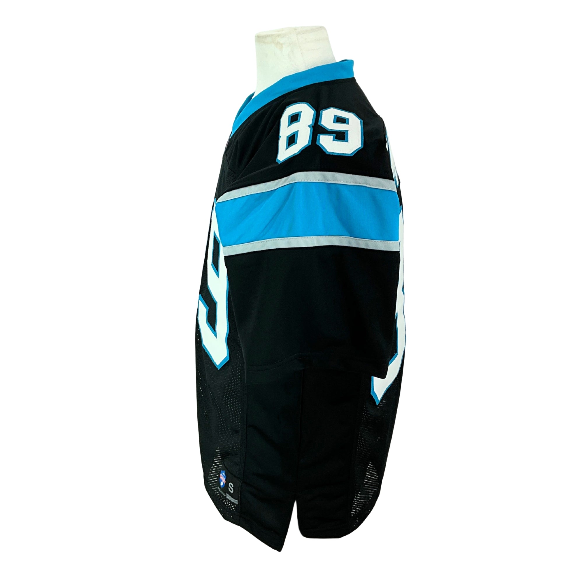 Steve Smith Jr. Jersey Black Carolina | Unisex Adult Sizes S-5XL Unsigned Custom Sewn Stitched