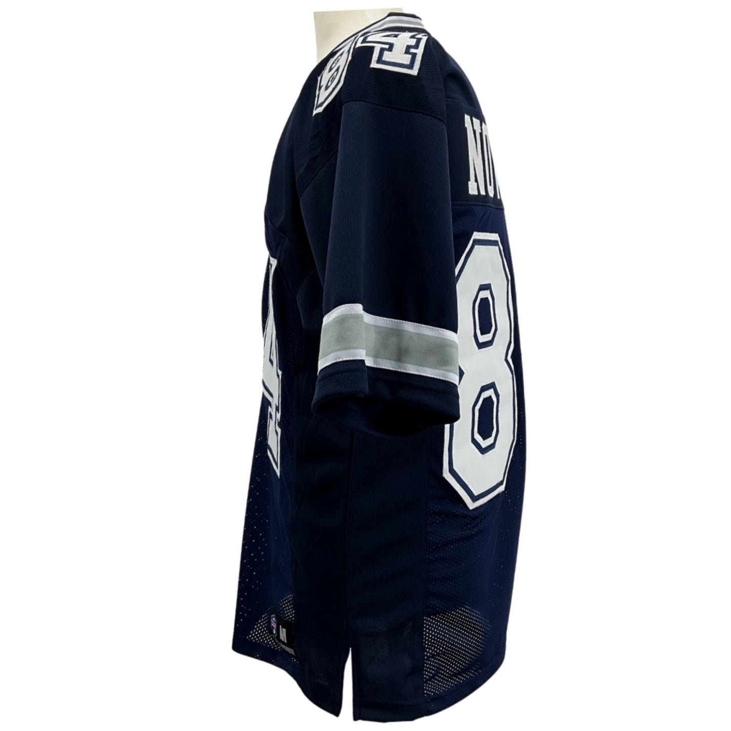 Jay Novacek Jersey Navy Blue Dallas | M-5XL Custom Sewn Stitched